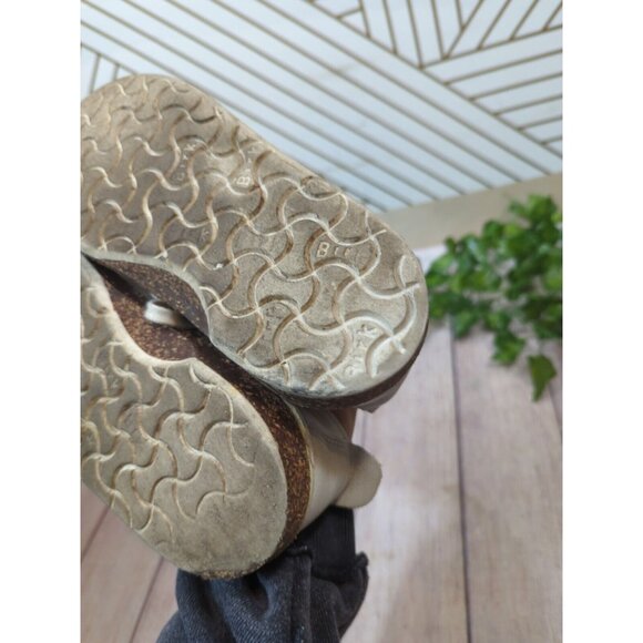 Birkenstock Santa Cruz White Canvas Round Toe Oxford Sneakers Size 37 - Picture 6 of 11